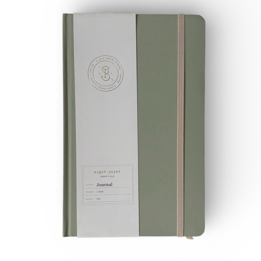 Sugar Paper Sage Green 200 Page Lined Journal